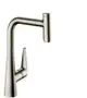 Hansgrohe-HG-Spueltischmischer-300-Talis-Select-M51-Eco-Ausziehauslauf-1jet-edelstahl-optik-72826800 gallery number 1